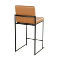 thumbnail image 6 of LumiSource Fuji High Back 26" Fixed-Height Barstool - Set of 2, 6 of 6