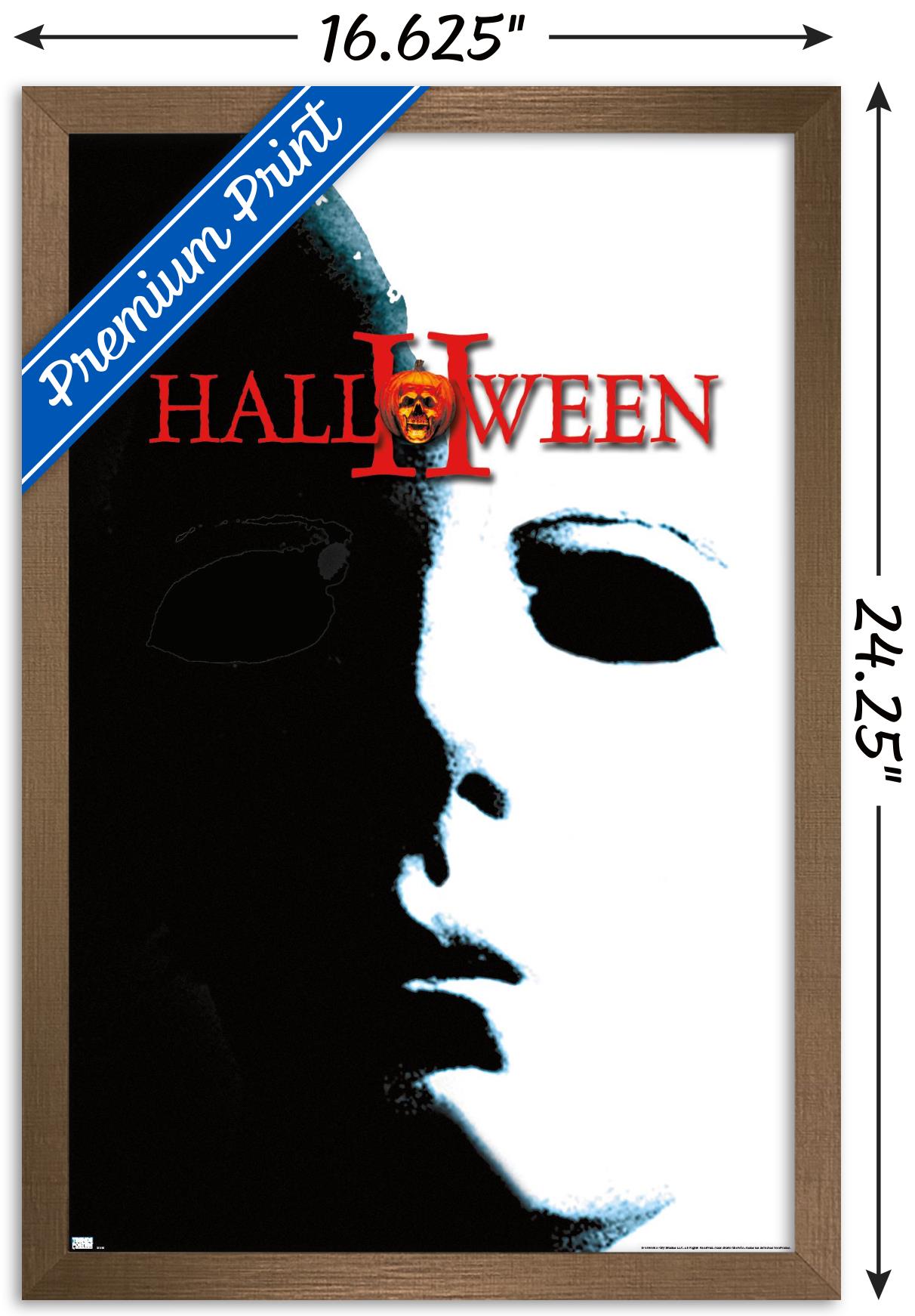 Halloween II - One Sheet Wall Poster, 14.725" x 22.375" Framed