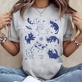 thumbnail image 3 of Cats in Space, Aesthetic Graphic Retro Vintage Unisex T-Shirt, Sizes S-5XL - Gategoo, 3 of 5