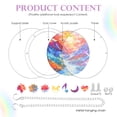 thumbnail image 2 of Austok Acrylic Puzzle Suncatcher 83 Pieces DIY Acrylic Suncatcher Puzzle Window Hanging Home and Garden Decor 7.4 in, 2 of 10