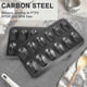thumbnail image 4 of 2-Pack Nonstick Madeleine Baking Pans, 12-Cavity Cake Tins for Crust Chocolate Bread Loaves, 4 of 5
