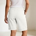 thumbnail image 5 of CHEEREAM Sweat Shorts for Womens Athletic Lounge Elastic Waisted Bottom Workout Sports Above KneePockets Shorts, 5 of 5