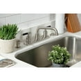 thumbnail image 3 of Kingston Brass FB2138CKL Kaiser Double-Handle 8" Centerset Kitchen Faucet, Brushed Nickel, 3 of 7