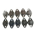 thumbnail image 1 of TopOne 10Pcs KSD303 Premium Temperature Control Switch 250V 10A 45~150 Degree Manual Reset Thermostat, 1 of 8