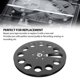 thumbnail image 4 of Carrete de Cinta Vacío de 1/4 7 Pulgadas Carrete Abierto de aleación de Aluminio Universal de 11 Agujeros Carrete de Recogida de Cinta para Cinta de 1/4 7 Pulgadas de, 4 of 8