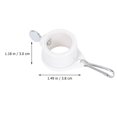 thumbnail image 3 of 4Pcs Durable Practical Flag Pole Parts Flagpole Mounting Rings Flag Fasteners Flag Pole Rings, 3 of 6