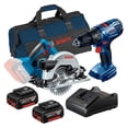 thumbnail image 1 of Rotomartillo In. 1/2 18V 0-1700Rpm+Sierra C Bosch 0615A001Ks BOSCH 5A00-1KS, 1 of 2