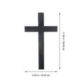 thumbnail image 4 of Vintage Wooden Wall Cross for Home or Church Decor, 4 of 6