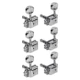 thumbnail image 3 of Guitar String Tuning Peg,  Match Standard Size Pretty Design Guitars Machine Head  For Playing Silver, 3 of 8