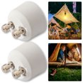 thumbnail image 3 of WDOplteas 2 Uds GU10 A MR16 Base Enchufe Bombilla Halógena Adaptador Lámpara Soporte Convertidor, 3 of 5