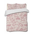 thumbnail image 2 of Abstract Spring Floral Twin Size Down Alternative Comforter, Lightweight Comforter Quilt Bedding Set with Pillow Shams Farmhouse Summer Botanical All Seasons Bed Comforter Duvet Insert 68"x86", 2 of 7