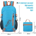thumbnail image 4 of Hiking Backpack 20L, Lightweight Foldable Waterproof Daypack for Outdoor Camping Hiking Travel, Ultra-Light Packable Backpack with Pockets, 4 of 6