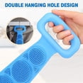 thumbnail image 3 of VONTER Silicone Back Scrubber for Shower - 30" Extra Long Large Body Scrubbers for Men&Women, Exfoliating Massage Bath Body Brush, Reduce Cellulite, Improve Circulation, Boost Energy-Blue, 3 of 7