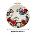 thumbnail image 3 of TIELUTT Complete Embroidery for Beginners with Patterns Needles and Knitting Books Sweaters Knitting Yarn Knitting Yarn Holder Circular Knitting Needles Interchangeable Circular Knitting Needles Size, 3 of 6
