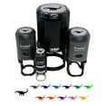 thumbnail image 1 of Apatosaurus Dinosaur Solid Self-Inking Rubber Stamp Ink Stamper - Black Ink - Large 1-1/2 Inch, 1 of 7