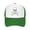 Green, variant on Skull Unisex Trucker Hats for Men Women Adjustable Casual Baseball Caps for Outdoor Activities Dad Cap