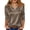 Khaki #198, variant on Dressy Tops for Women 3/4 Sleeve Silk Satin Blouses Business Work T Shirts Loose Fit Solid Color Cowl Neck Spring Summer Outfits 2026 Army Green S