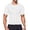 White, variant on Men's Tummy Control Shirt â Compression Top in S-3XL, Short Sleeve Belly Shapewear Undershirt, Invisible Body Shaper for Men