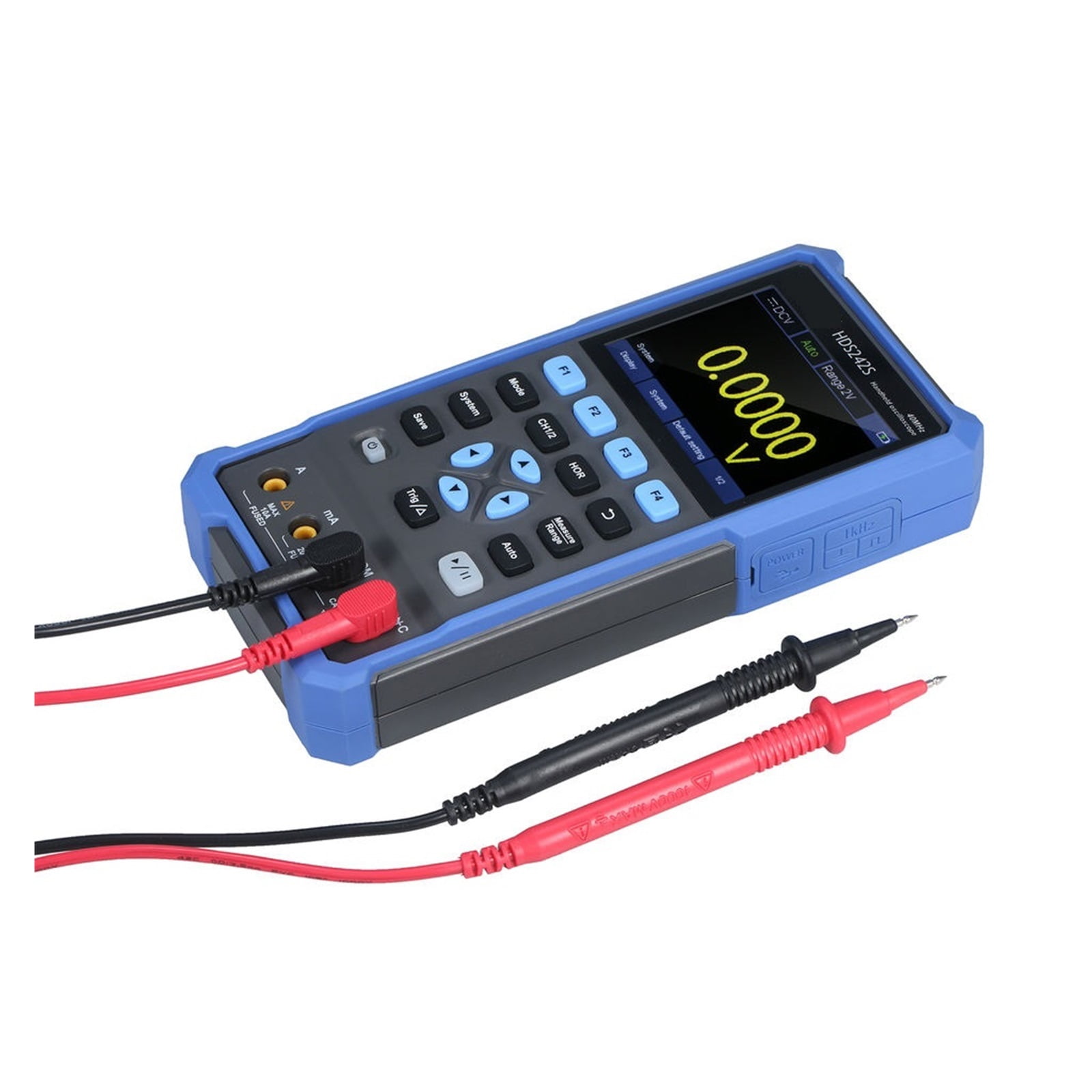 HDS242S Handheld Digital Oscilloscope 2Channels 40MHz 250MS/s ,Professional Designed