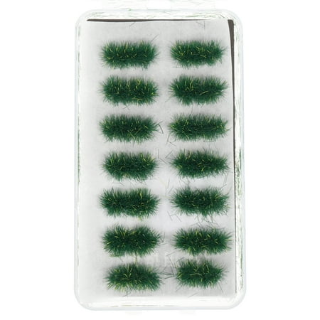 

Grass Basket Model Artificial Grass Ornament Simulation Grass Cluster Static Grass Tufts Plastic Field Grass