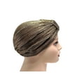 thumbnail image 2 of JUPA Place Fashion Turban Chemo Cap for Women- Soft Turban Urban Braid Head Wrap - Soft Headwear Fashion Pleated Pre-tied Turbans, 2 of 5