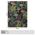 thumbnail image 4 of ARISTURING  Wild Forest Mushrooms Blanket Warm Bed Throws for Sofa and Pet,Ultra Luxurious Warm and Cozy for All Seasons Pets, 4 of 6