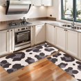 thumbnail image 3 of Kitchen Rugs Sets Of 2,Beige and Black Of Leopard Print Anti Fatigue Kitchen Mat Rugs Non Slip Washable,Decorative Kitchen Floor Mats for Kitchen,Sink,Laundry,17"X47", 3 of 5