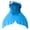 Blue, variant on Mermaid Monofin, Swim Fin for Kids, Girls, Boys, Monofin Mermaid for Swimming