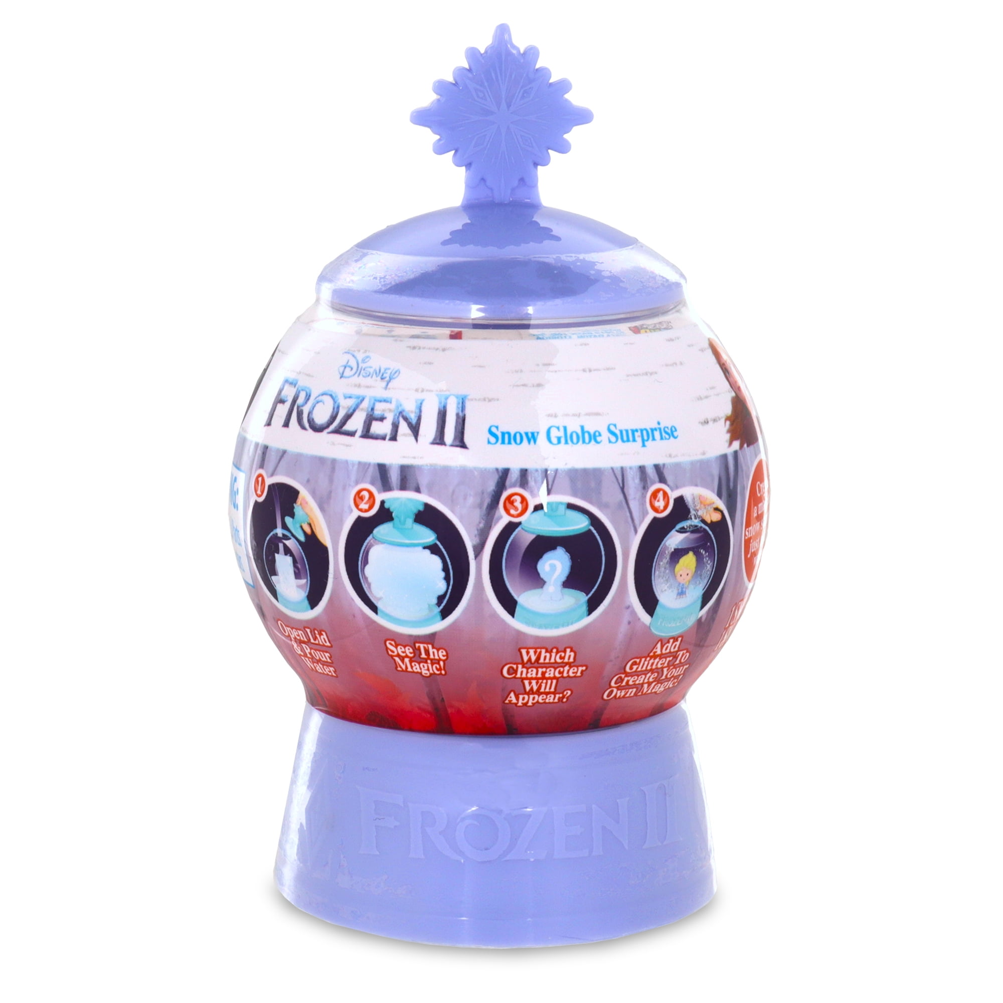 Frozen 2 Snow Globe Surprise Single - Magical Snow Globe and Reveal Collectible Characters ? Walmart Exclusive - Walmart.com