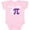 AD-Pink, variant on Inktastic Pi Day Daddys Little Cutie Pi Girls Baby Bodysuit