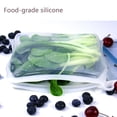 thumbnail image 3 of Silicone Storage Bags Large Capacity Freezer,Leakproof Airtight Seal Food Storage,Meal Prep Fruit Vegetable Snack Organizer,Kitchen Travel Camping Storage Solution,Reusable Eco Friendly Pouch, 3 of 5