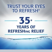 Refresh Optive Advanced Lubricant Eye Drops Artificial Tears, 20 ml, 2 Bottles