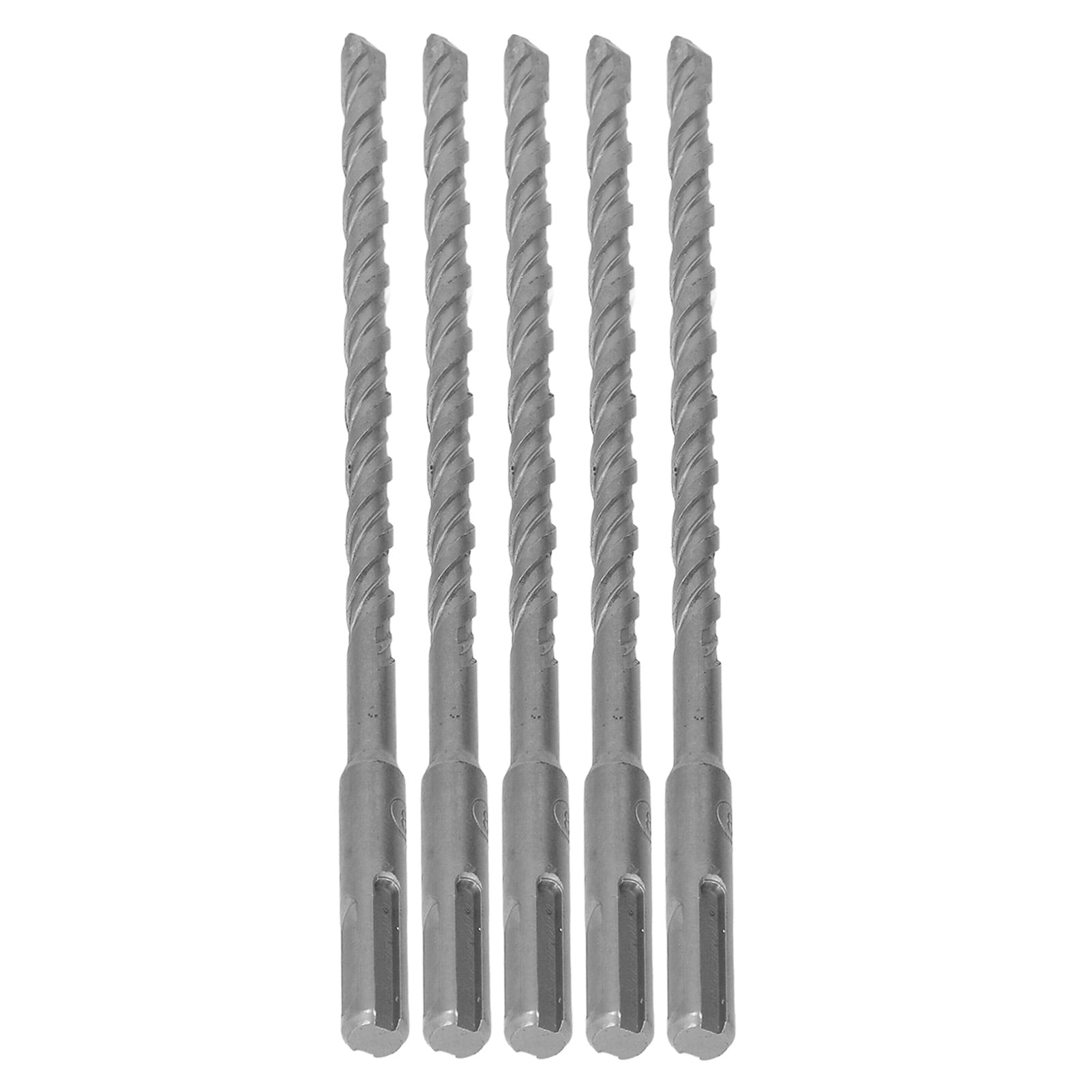 Hammer Bit Set, 2 Flute Impact Drill Bits Compatibility 5PCS With