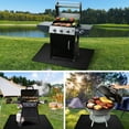 thumbnail image 2 of Large Under Grill Mat 60 x 42 Inch for Outdoor Charcoal, Flat Top, Smokers, Gas Grills, Deck and Patio Protective Mats, Fireproof Grill Pads, 2 of 7