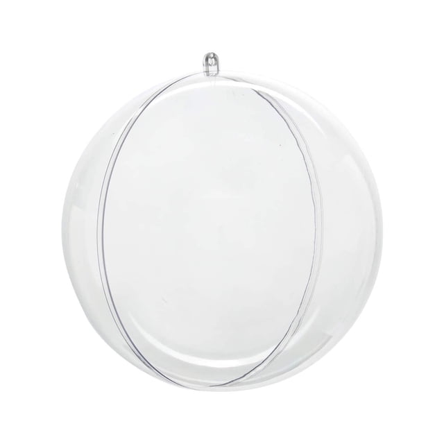 Esfera Transparente Armable Fantasias Miguel 13.6cm Para Rellenar 1pz