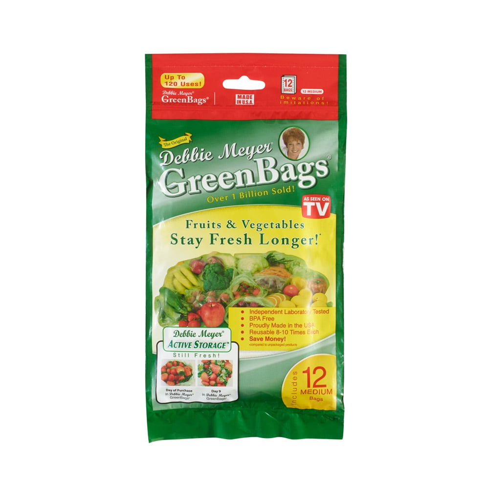 Debbie Meyer GreenBags, Medium, 12 Ct