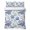 White Green Blue, variant on Twin Quilt Set 68''x86'', Boho Geometric Lightweight Summer Bedspread Coverlet Set with 2 Pillow Shams, Turquoise Green Brown Tribal Stripes Breathable All Season Quilt Bedding for Dorm/Bedroom