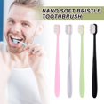 thumbnail image 2 of ZOUBAOQ Nano Ultra-fine Wave Toothbrush Soft Bristle Adult Children Oral Care Clean, 2 of 8