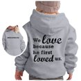 thumbnail image 4 of Kids Jesus Hoodies Kids Printed Sweatshirt Long Sleeves Comfy Loose Pullover Winter Sweatshirts for Children Girls Boys 4-5 Years, 4 of 4