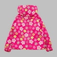 thumbnail image 4 of bbymog Girls Fashion Fleece Jacket with Hood Outdoor Waterproof Rain Jacket Winter Warm Windbreaker Coat Outwear Teen&nbsp;Girl&nbsp;Gifts Hot Pink 4 Years, 4 of 8