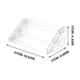 thumbnail image 3 of Desktop Shelf Desk Organizer with Tiered Storage, Wooden Monitor Riser for Office Supplies and Decor, 3 of 6