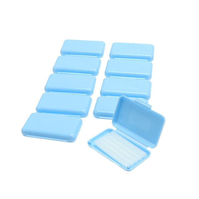 10pcs Dental Special Protective Wax Orthodontic Wax For Orthodontics Braces Wearer (mint Flavor)