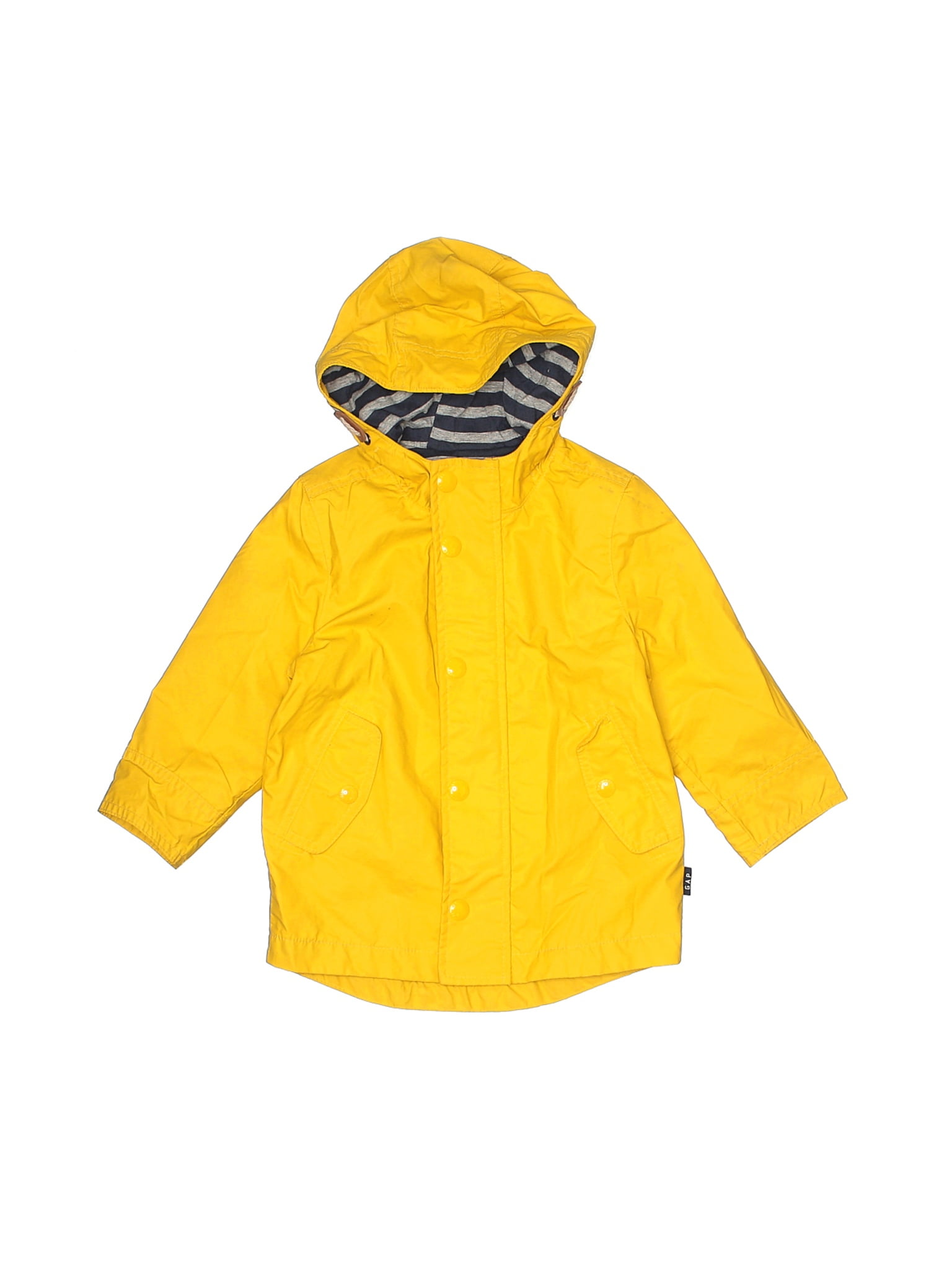 baby gap yellow raincoat