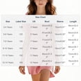 thumbnail image 4 of FRSASU Robe d'Été 100 % Coton pour Filles, Tendance, Col en V, Décontractée, Bohème, Robe Soleil, Printemps, Plage, Fluide, Vacances, Mini, Rouge, 4 of 8
