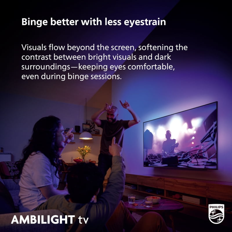 Philips 55" Class 4K UHD Ambilight Roku Smart TV (55PUL7875/F7) gallery view
