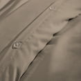 thumbnail image 2 of Bare Home Luxury 3 Piece Duvet Cover and Sham Set - Premium 1800 Ultra-Soft Brushed Microfiber - Hypoallergenic, Easy Care, Wrinkle Resistant (King, Taupe), 2 of 6
