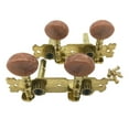 thumbnail image 2 of 2pieces Keys Pegs Machine Heads for Classical Guitar Ukulele Parts Replacement, 2 of 8