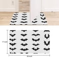 thumbnail image 6 of Happy Halloween Bat Door Mat,Home Decor Indoor Outdoor 17x30 Inch Ghost Boo Spooky Floor Mats for Kitchen Nursery Floor Entryway Rug, 6 of 6
