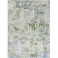 thumbnail image 5 of BoutiqueRugs Anitra Contemporary Area Rug - Machine Washable - Green, Olive, Navy - 6'7" Round, 5 of 8