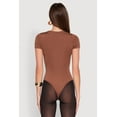 thumbnail image 5 of Womens Daisy Short Sleeve Crew Neck Bodysuit, 5 of 5